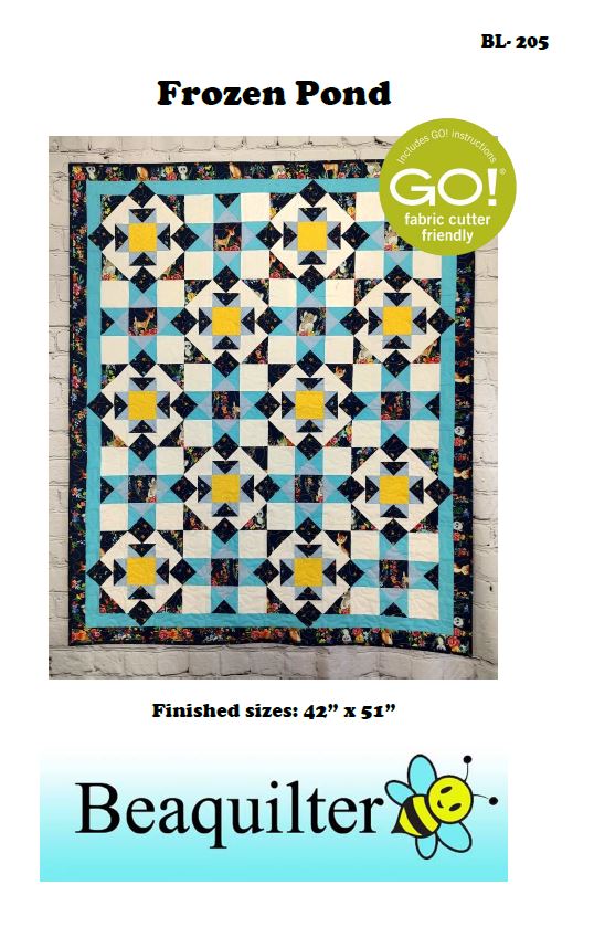 BL205 Frozen Pond Quilt Fabric Kit