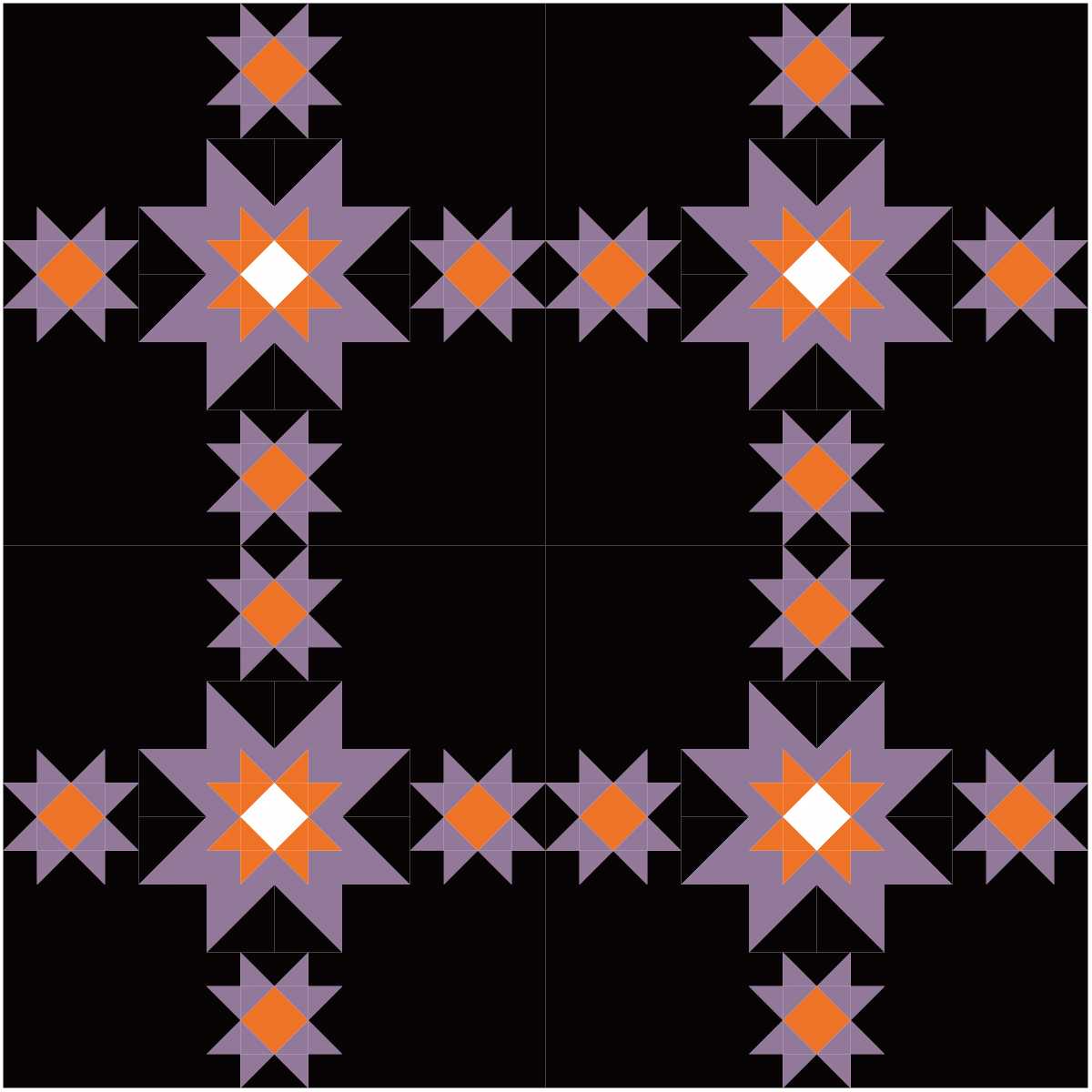 BL169 Full Moon Quilt Kit MED