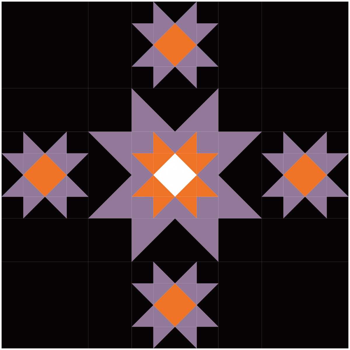 BL169 Full Moon Quilt Kit SMALL