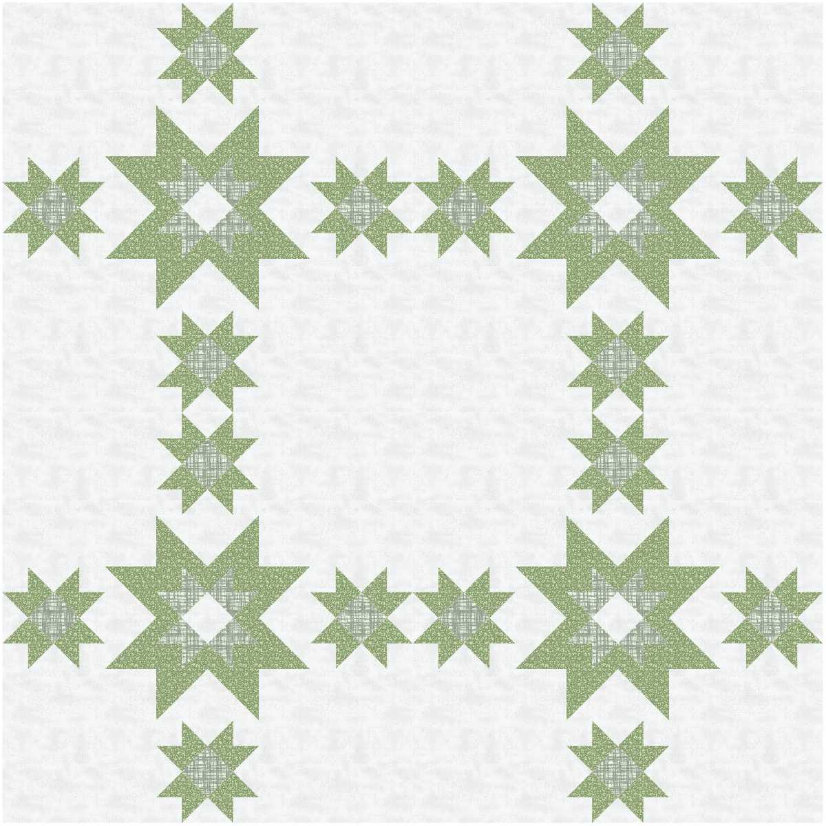 BL169 Full Moon Quilt Kit MED