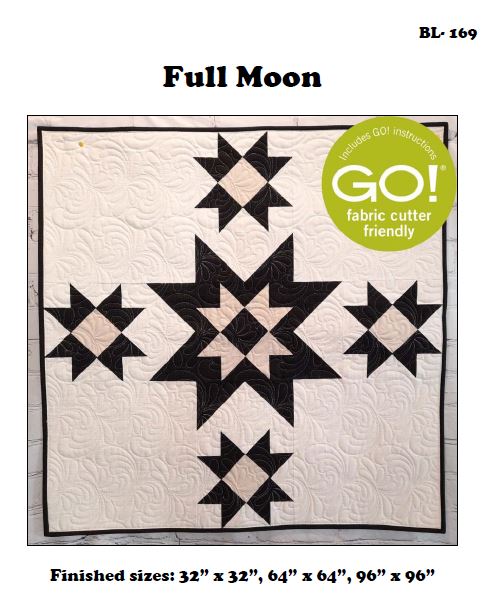 BL169 Full Moon Quilt Kit in 3 sizes