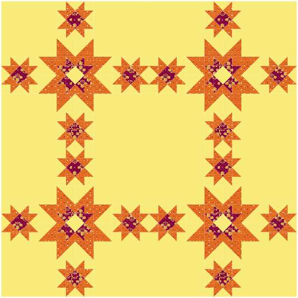 BL169 Full Moon Fabric Quilt Kit MED Norahs garden