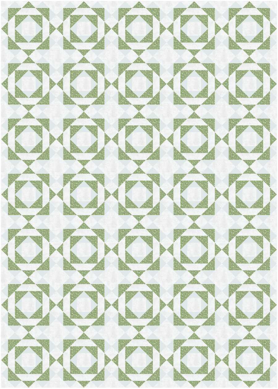 BL171 Honor a Veteran Quilt Kit LARGE Winter