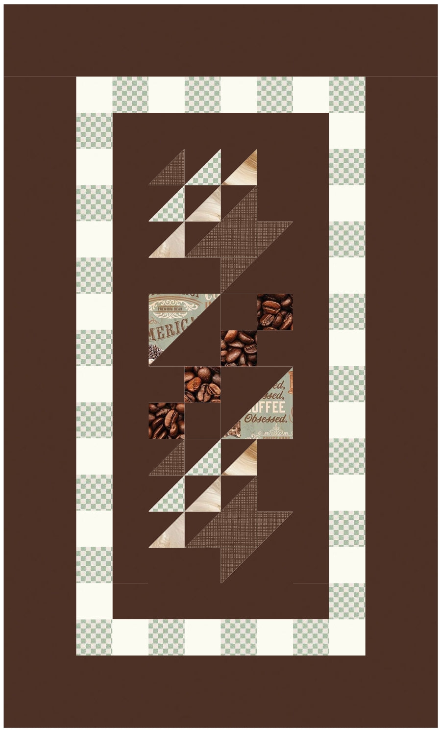BL263 Hyacinths Quilt Kit 3 sizes