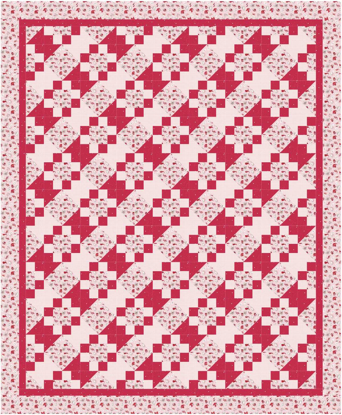 BL115 It's a compliment Quilt Kit LARGE