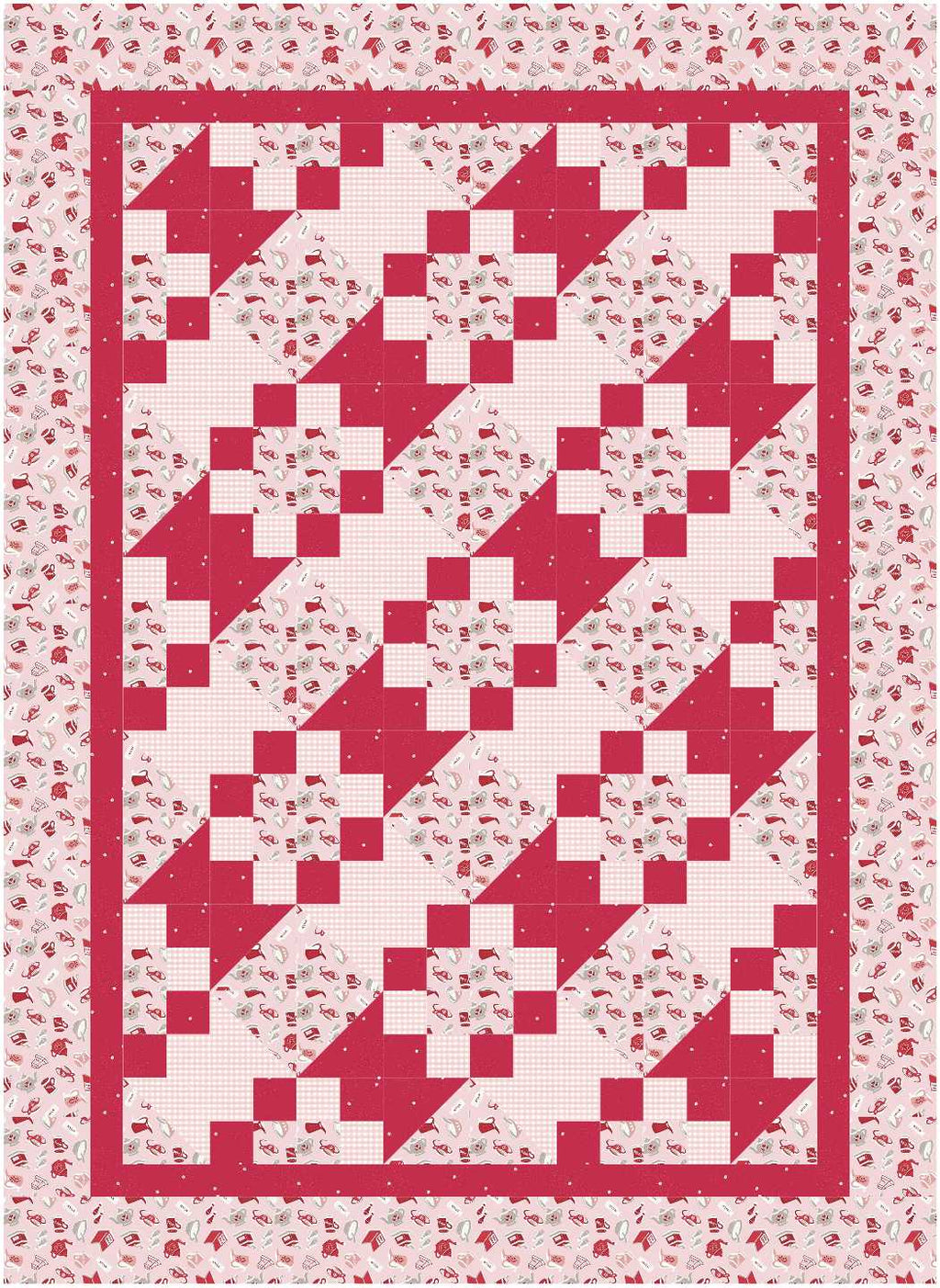 BL115 It's a compliment Quilt Kit SMALL