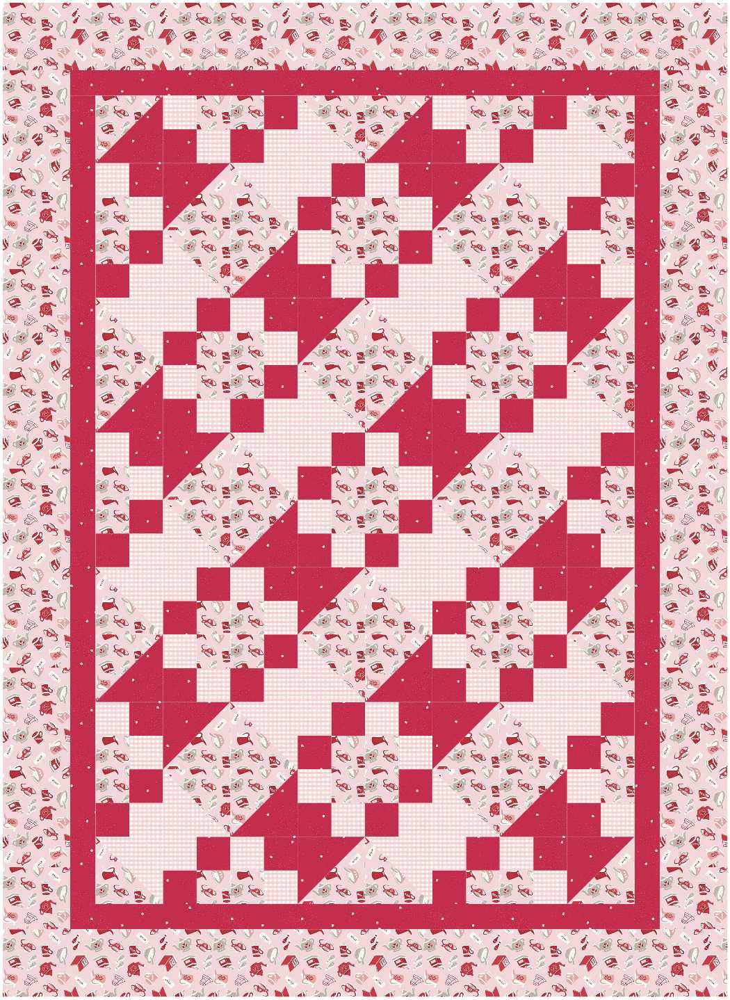 BL115 It's a compliment Quilt Kit SMALL