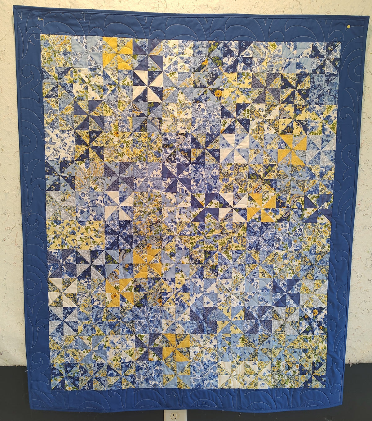 BL145 Pinwheel Pop Quilt Pattern from Jelly Rolls! RETIRING