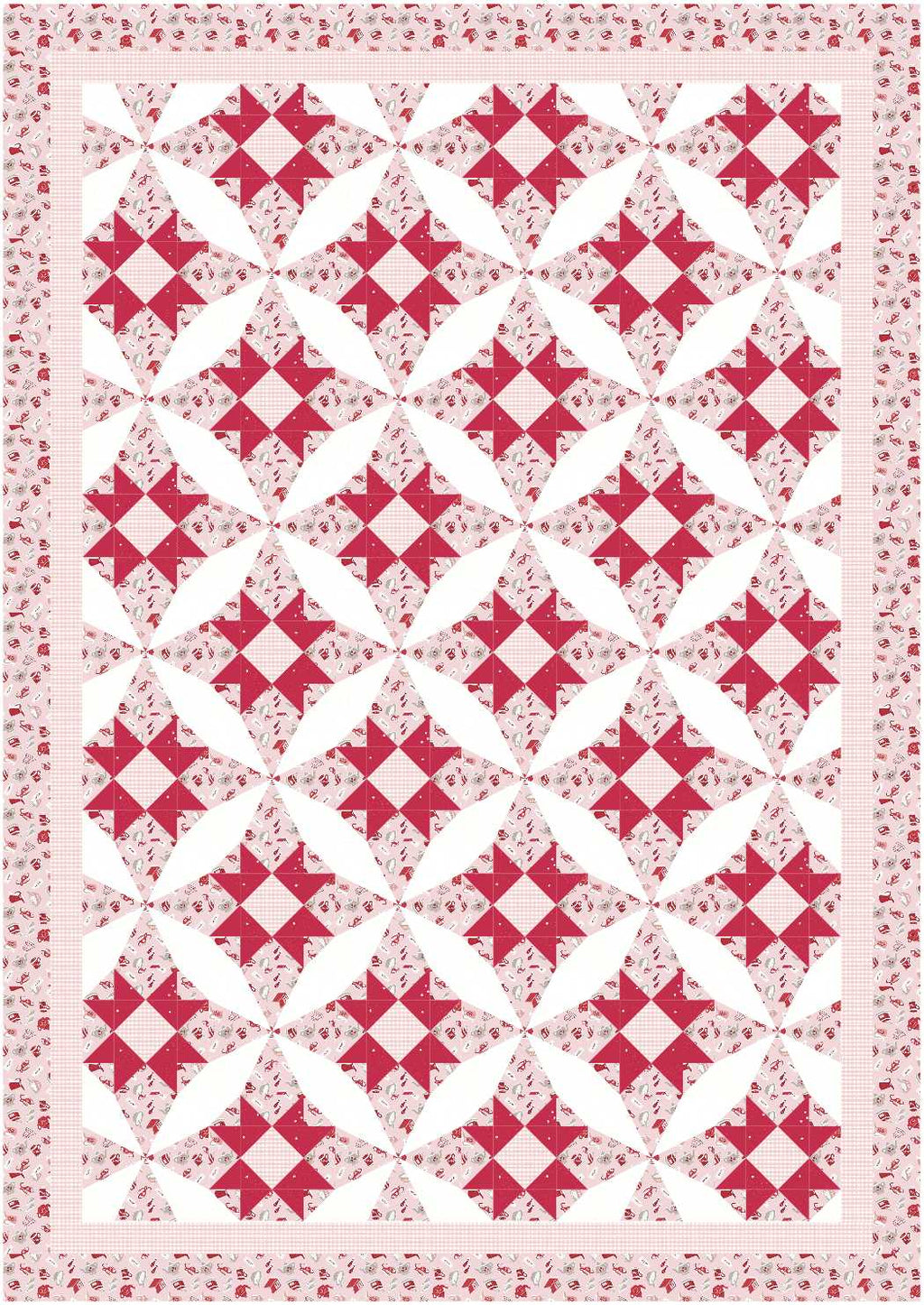 BL224 Kronk Quilt fabric LARGE
