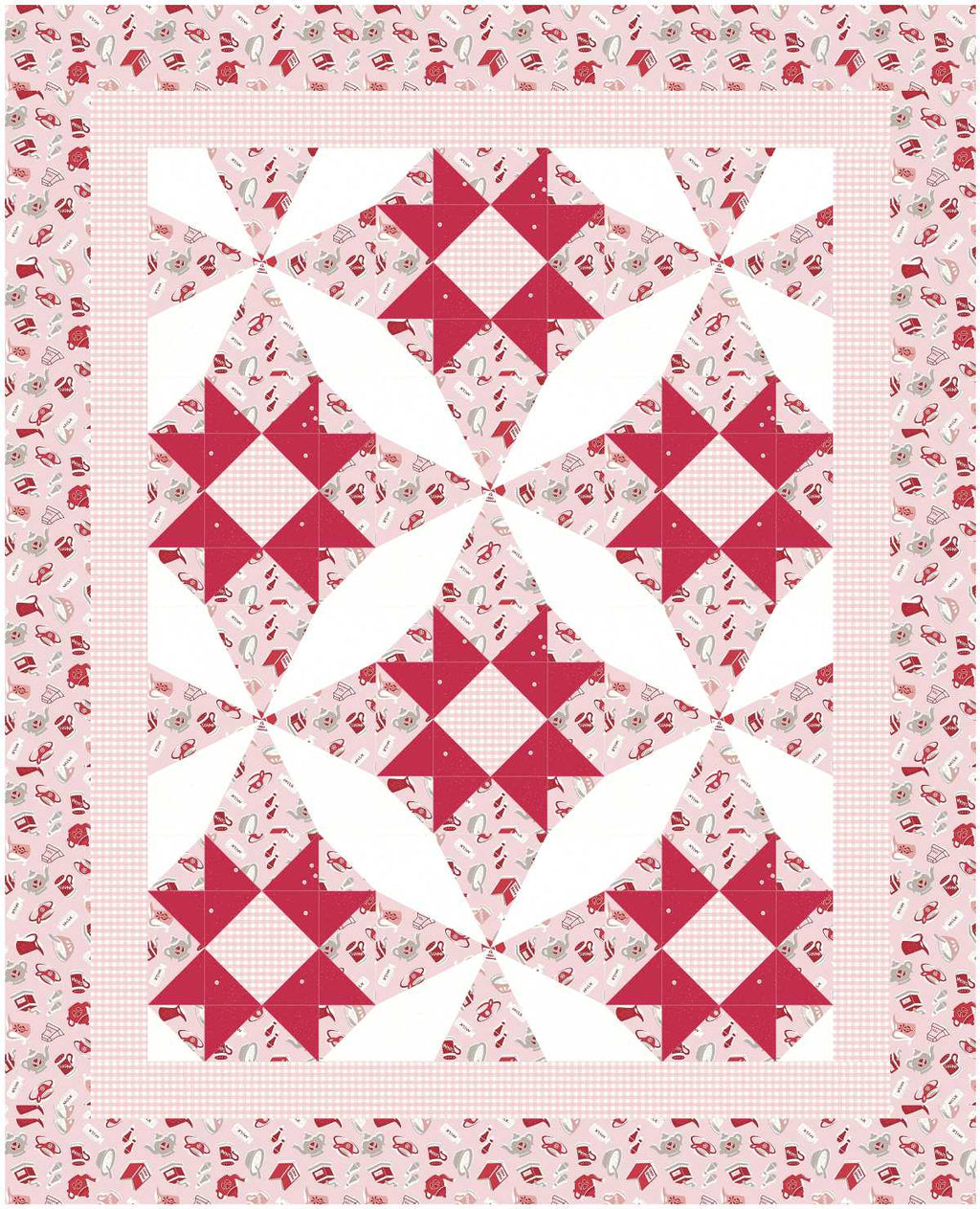BL224 Kronk Quilt fabric KIT SMALL