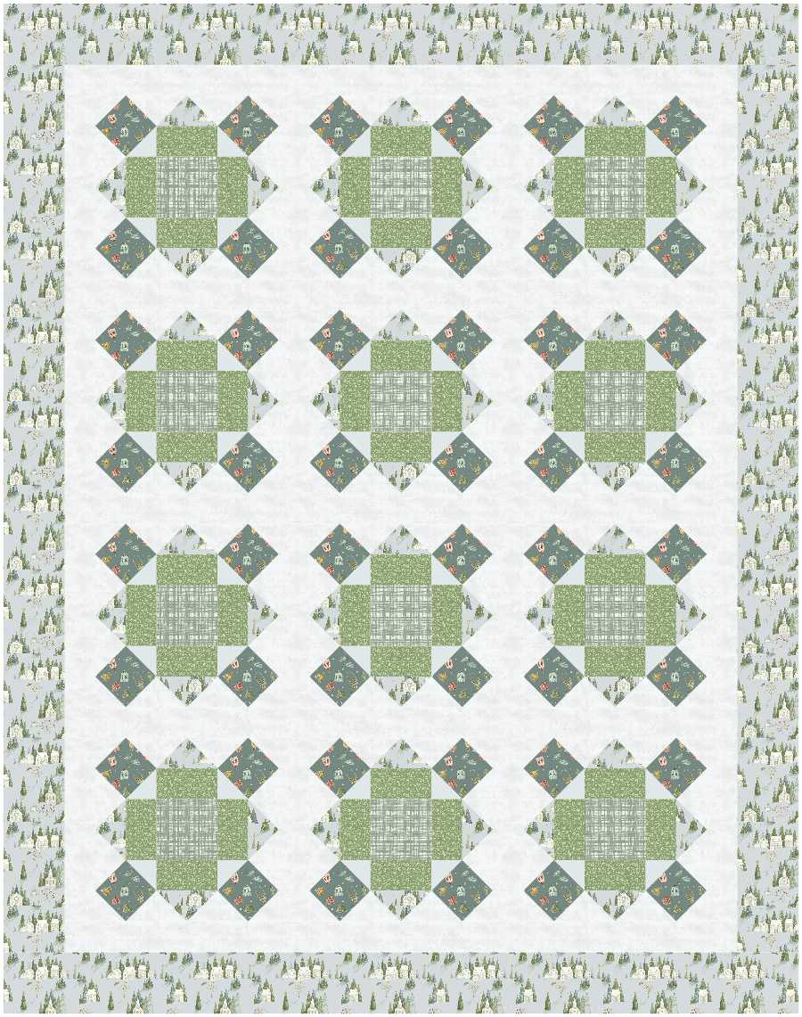 BL152 Lemon Layer Cake Quilt Kit