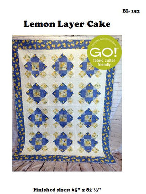 BL152 Lemon Layer cake Accuquilt friendly quilt pattern