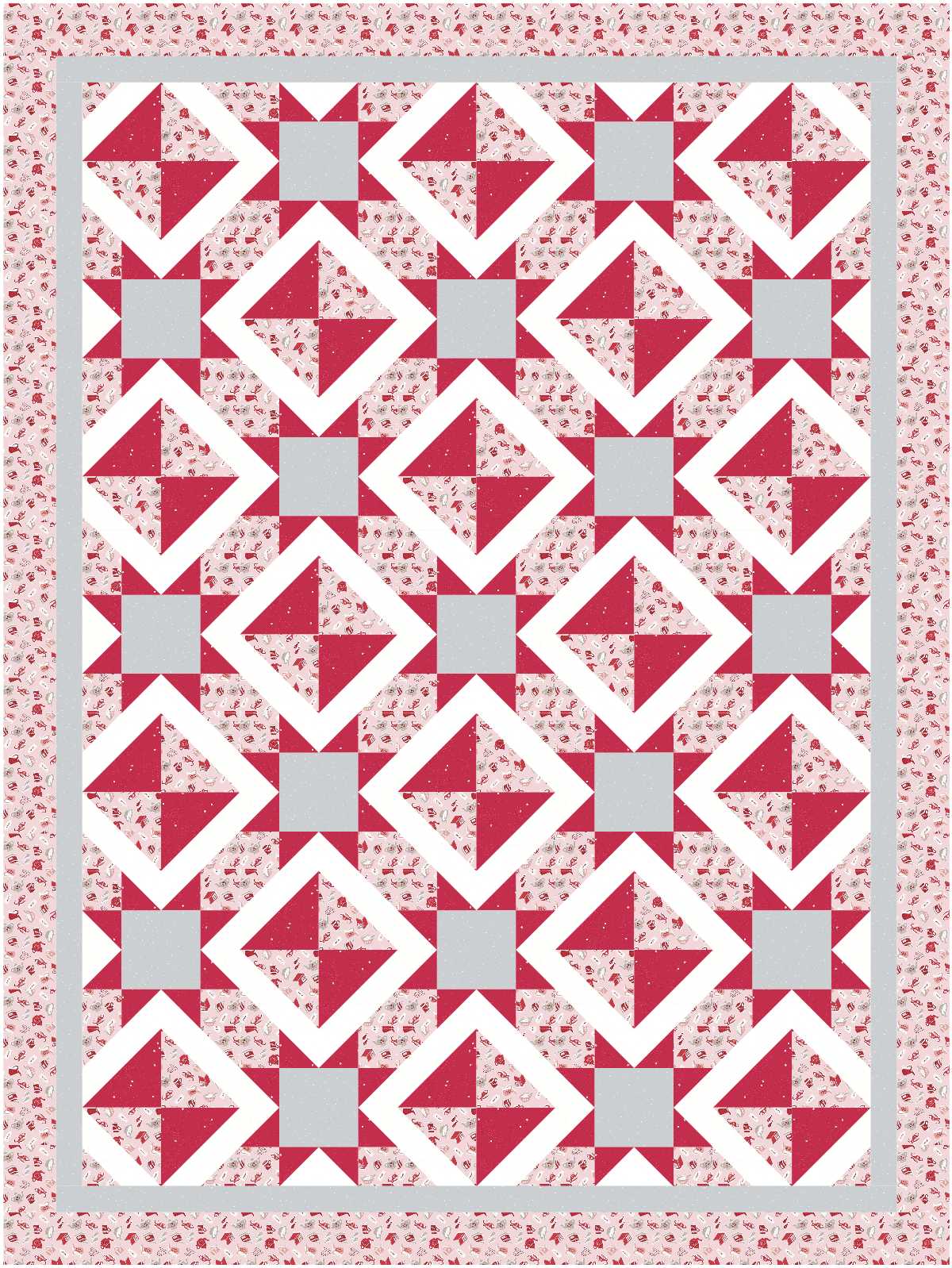 BL164 Maddie Quilt fabric Kit LARGE
