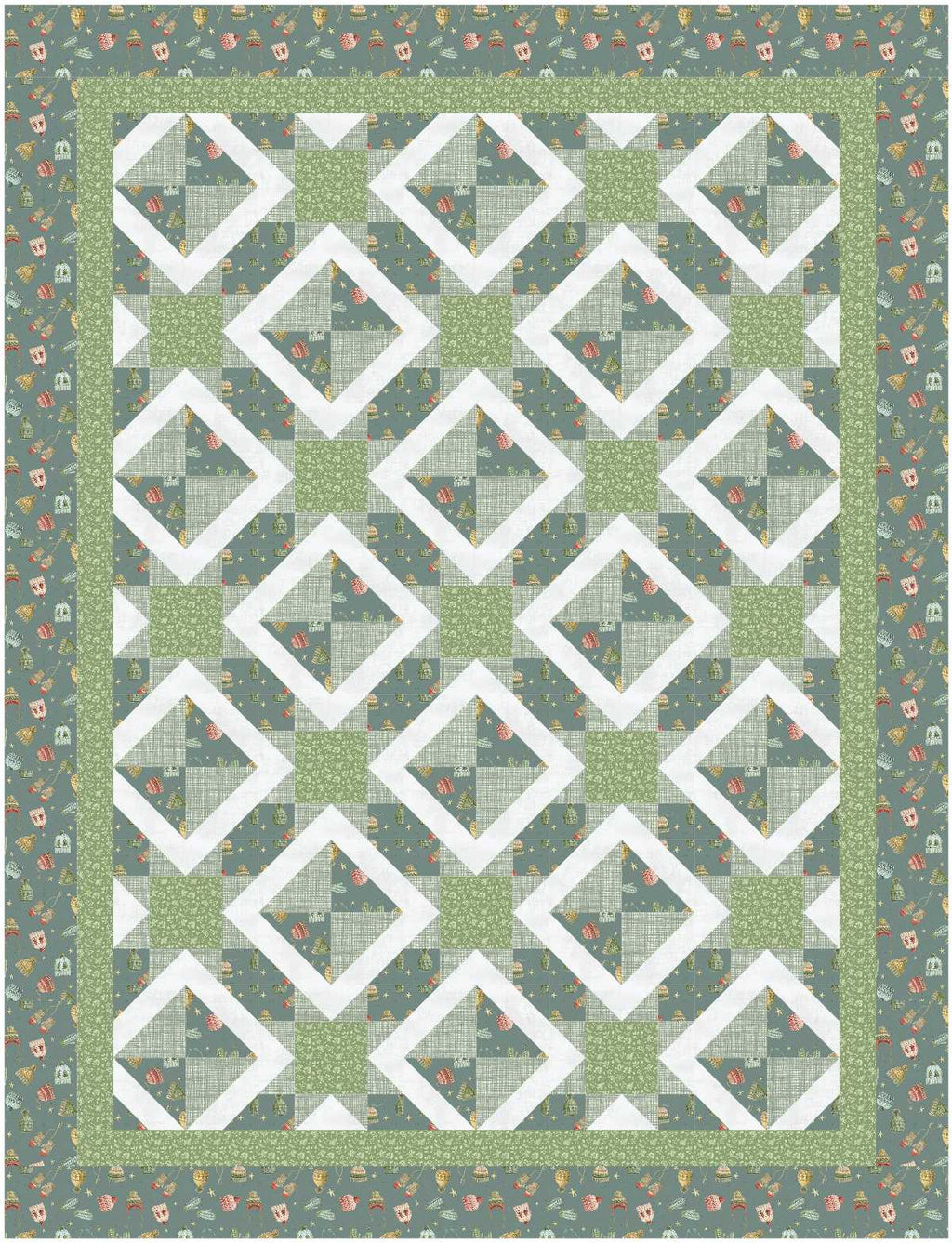 BL164 Maddie Quilt fabric Kit MEDIUM