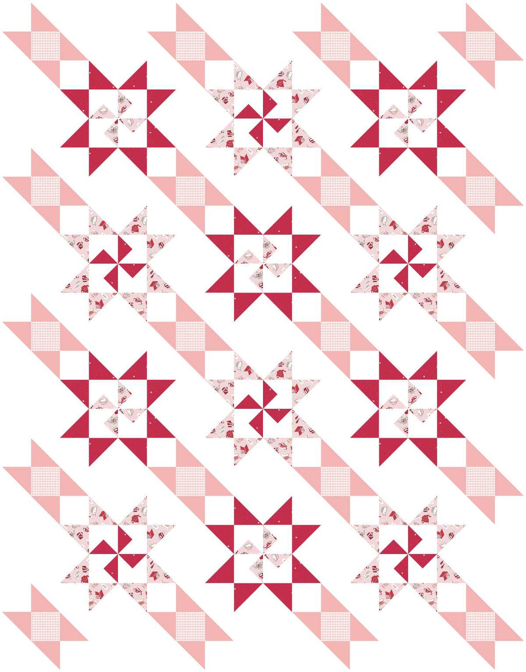 BL208 Martha's Stillness Quilt Kit MEDIUM