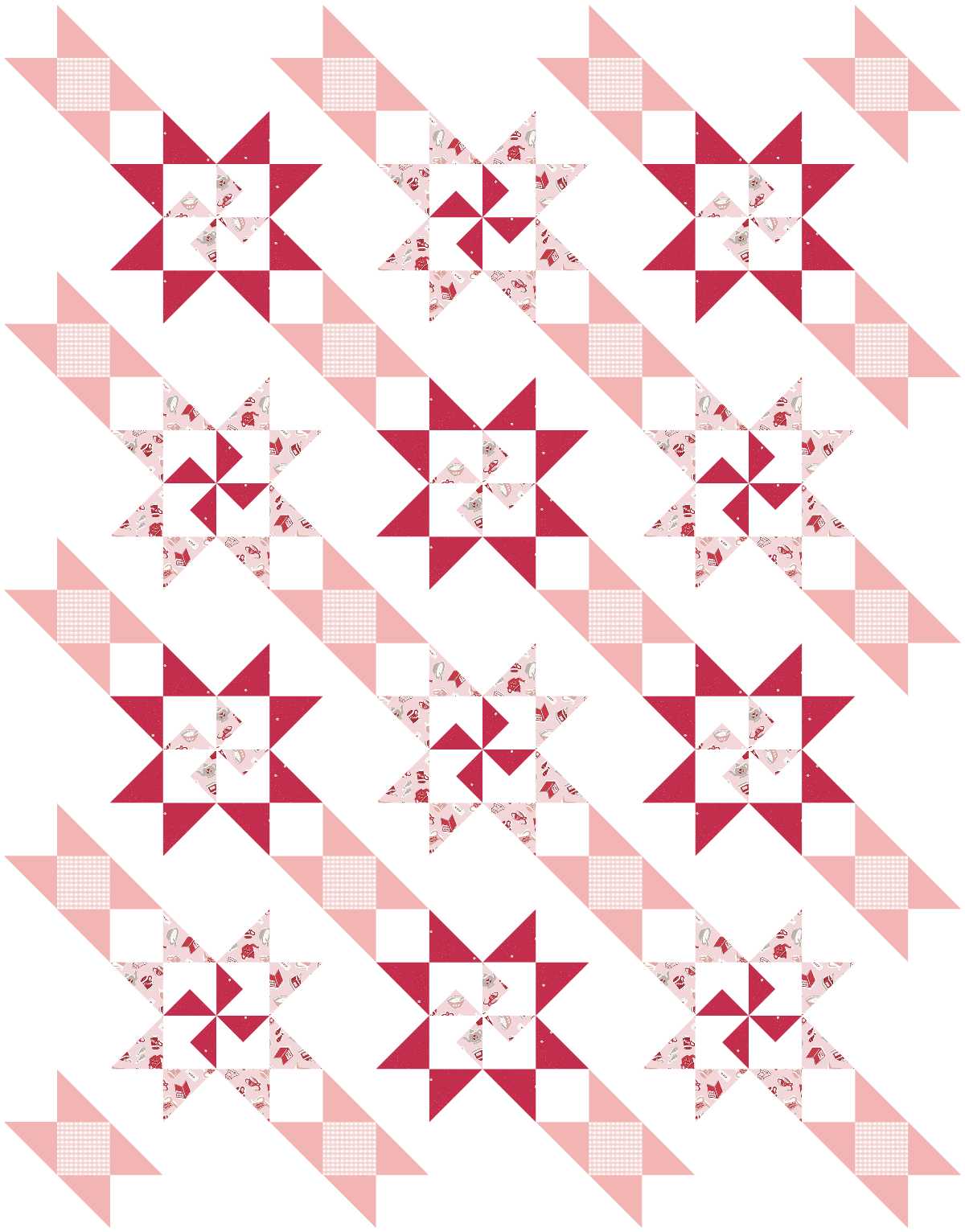 BL208 Martha's Stillness Quilt Kit MEDIUM