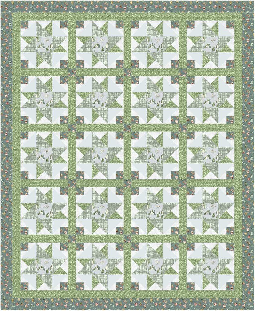 BL167 Meringues Quilt Kit LARGE