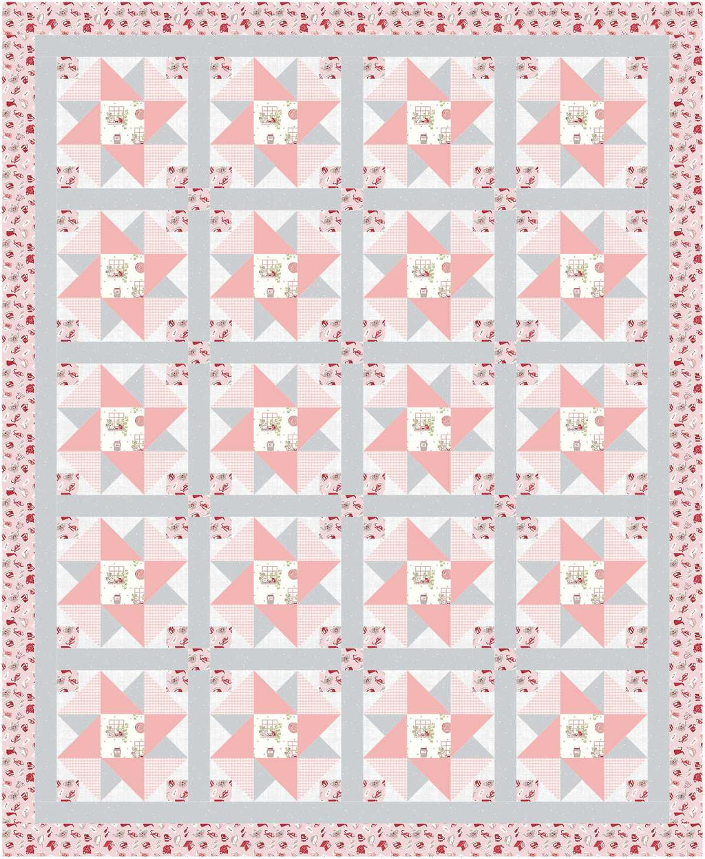 BL167 Meringues Quilt Kit LARGE