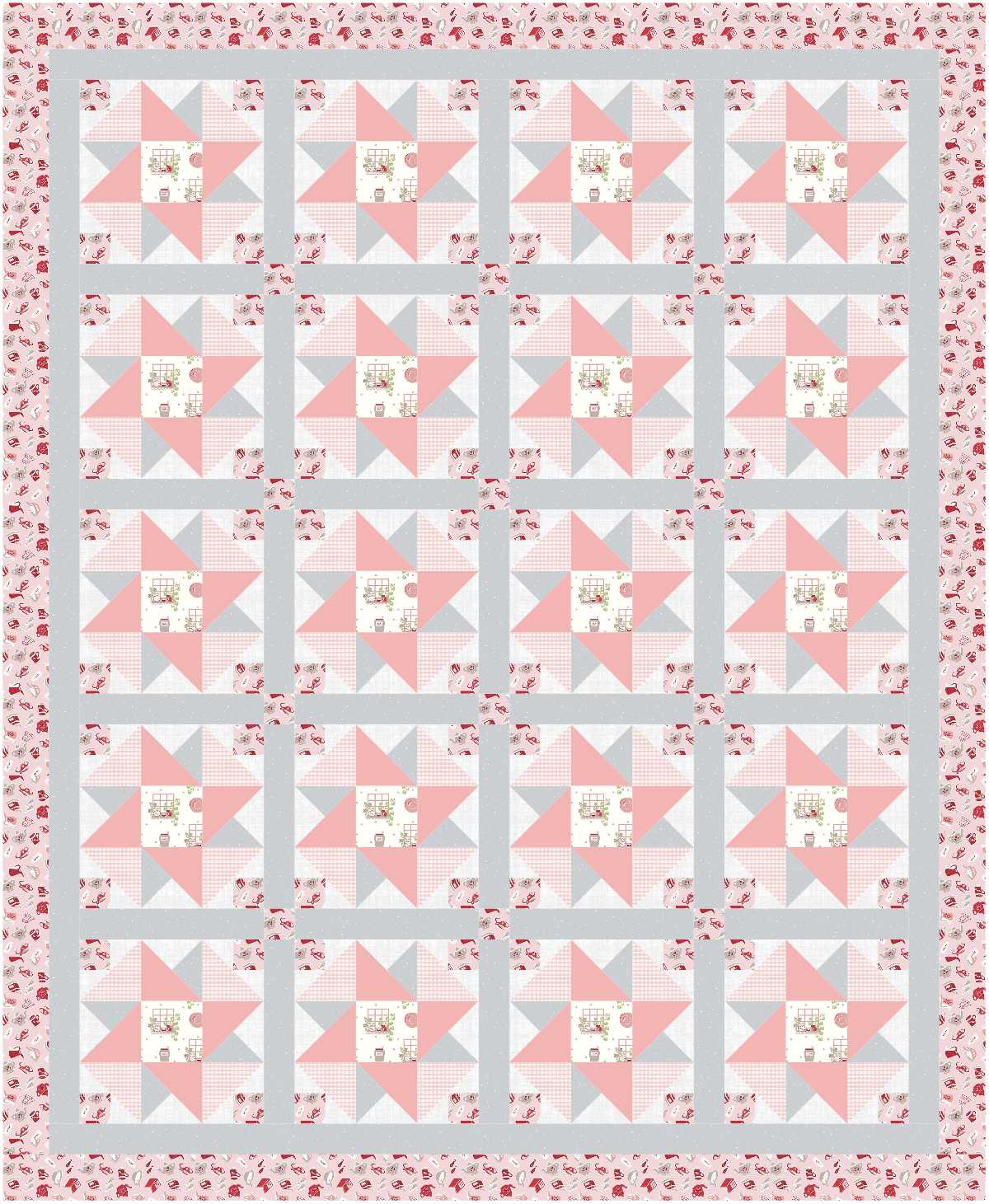 BL167 Meringues Quilt Kit LARGE