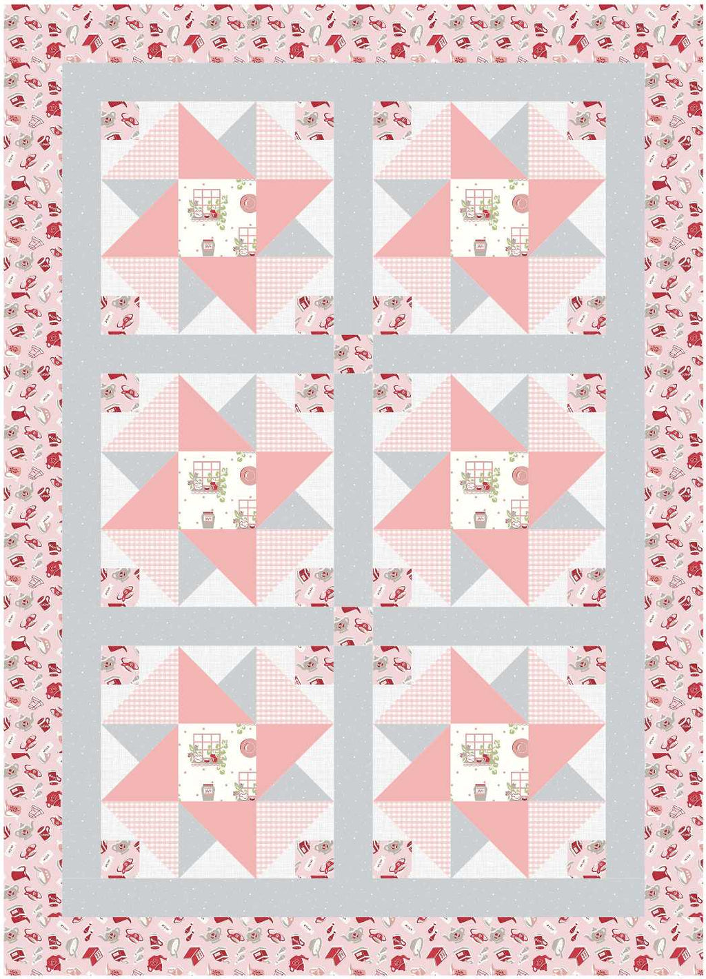 BL167 Meringues Quilt Kit MEDIUM