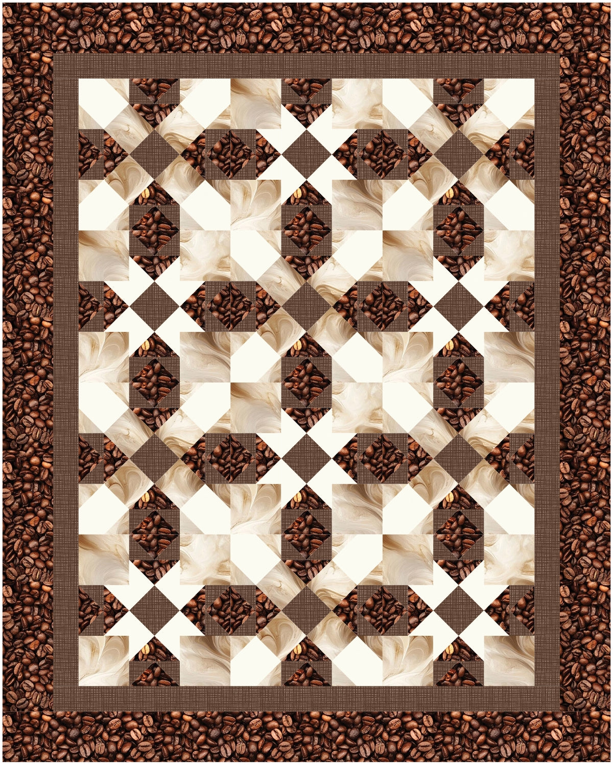 BL274 Miami Beach Quilt Kit 3 sizes