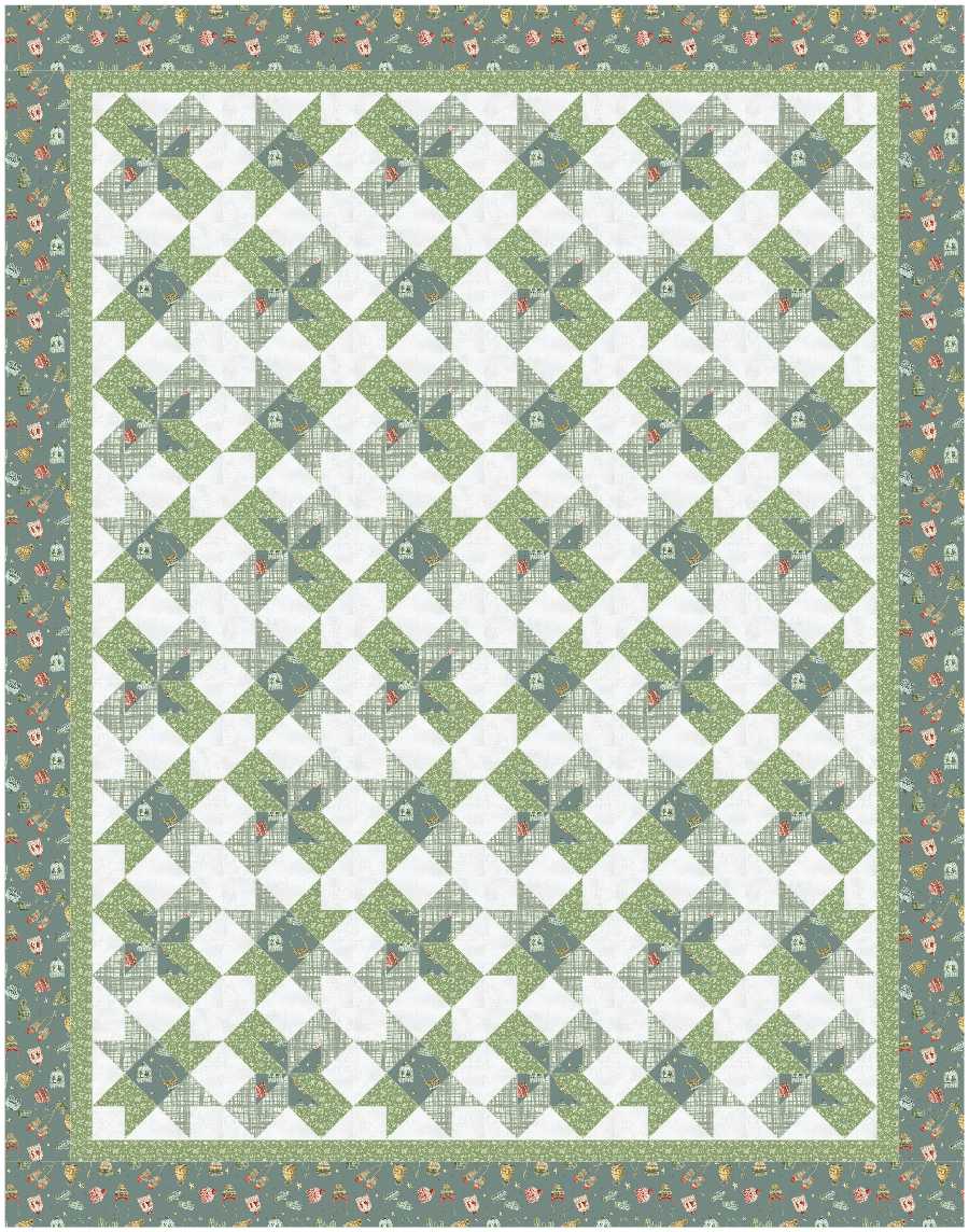 BL154 Midnight Stars Quilt Kit