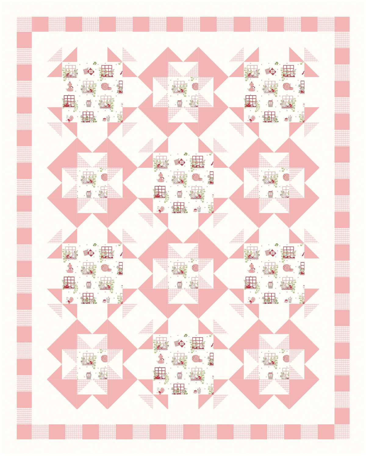 BL214 Night on the Town Quilt Kit MEDIUM