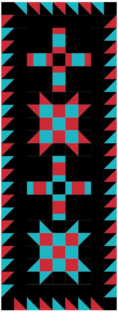 BL285 Off Kilter Quilt Fabric KIT SMALL