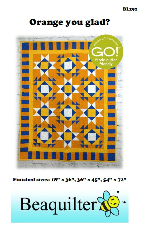 BL292 Orange you Glad Quilt KIT LARGE