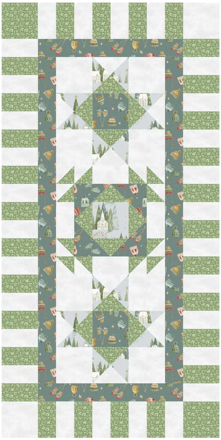 BL292 Orange you Glad Quilt KIT SMALL