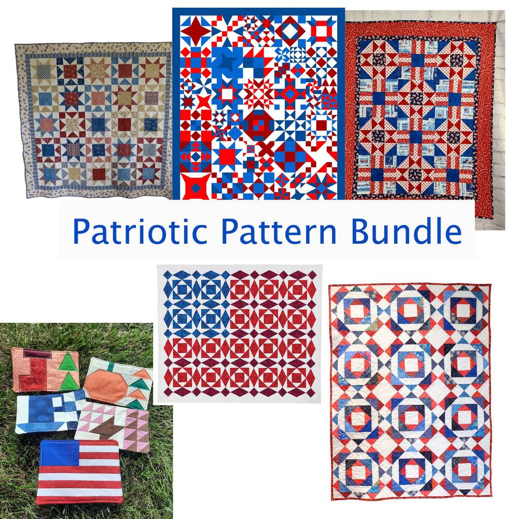 Patriotic Quilt Pattern Bundle