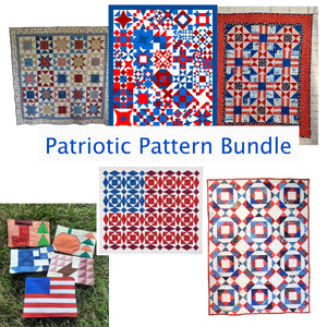 Patriotic Quilt Pattern Bundle
