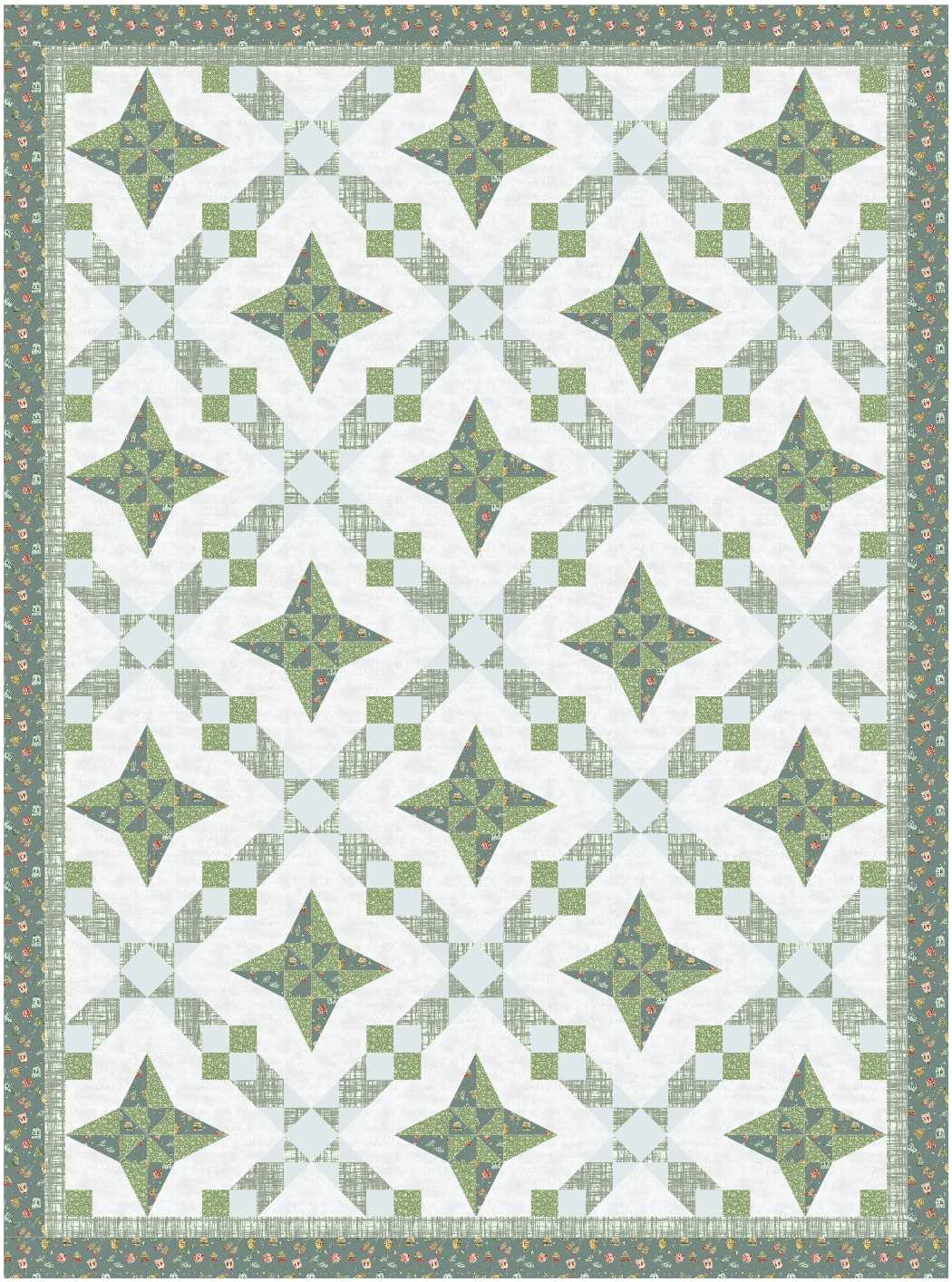 BL267 Pinnacle Quilt fabric KIT LARGE