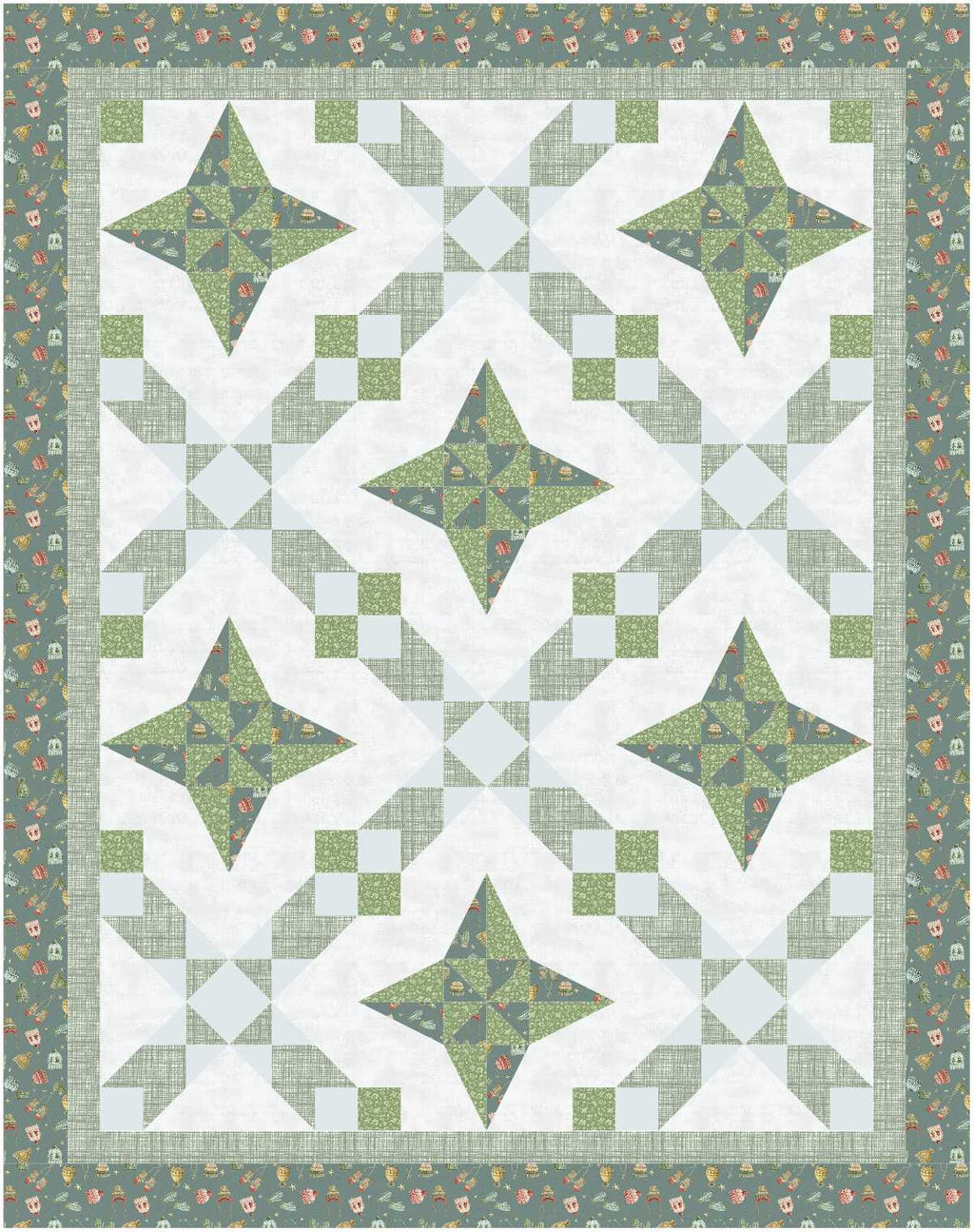 BL267 Pinnacle Quilt fabric KIT MEDIUM