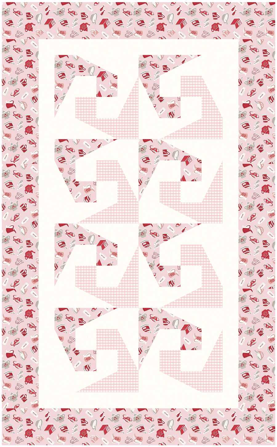 BL232 Plagues Quilt Kit 3 sizes