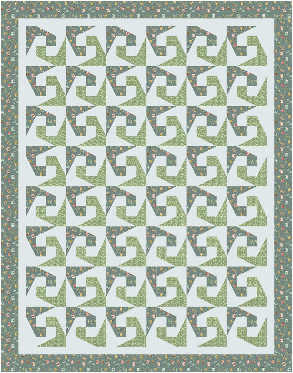 BL232 Plagues Quilt Kit LARGE