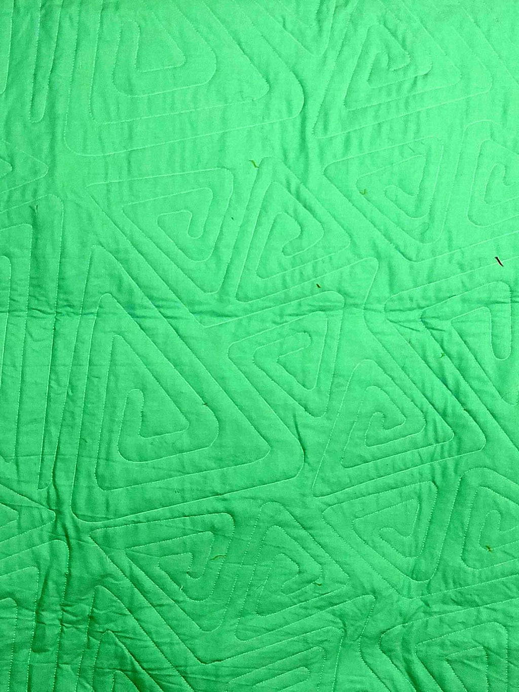 Turquoise and Yellow Modern Starry Path baby lap quilt