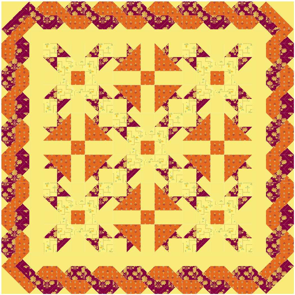 BL271 Providence Quilt fabric KIT SMALL Norahs garden