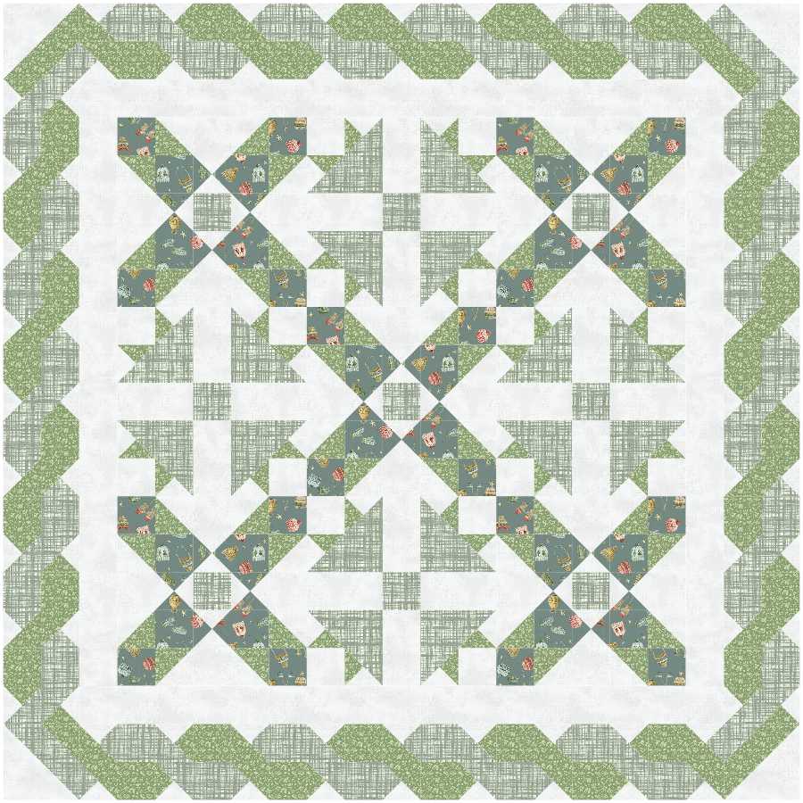 BL271 Providence Quilt fabric KIT SMALL