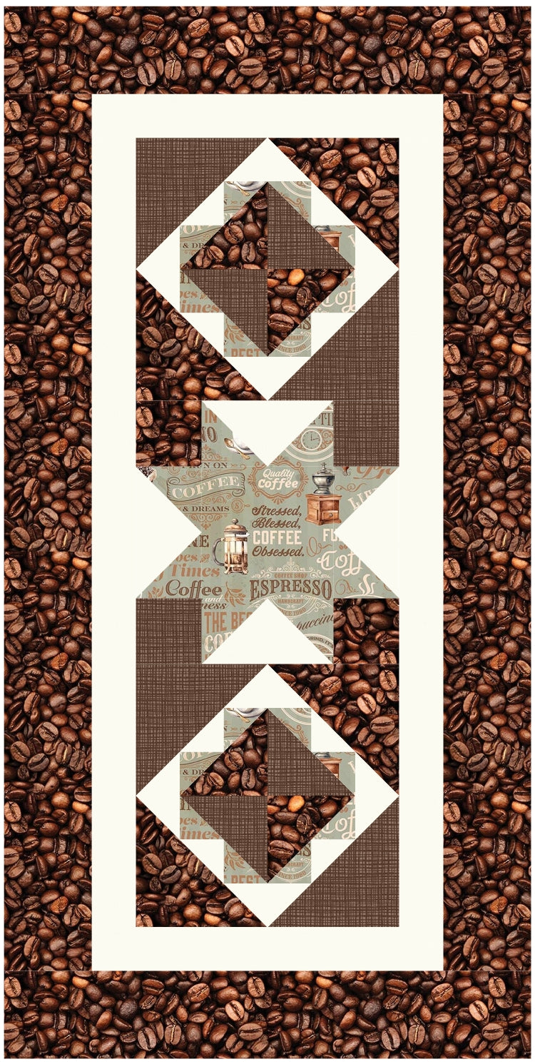 BL231 Pumpkin Vines Quilt Kit 3 sizes