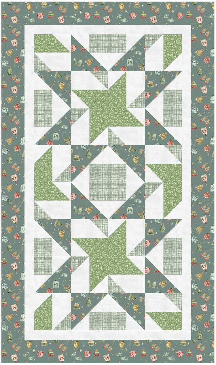 BL203 Reflection Quilt Kit SMALL Winter