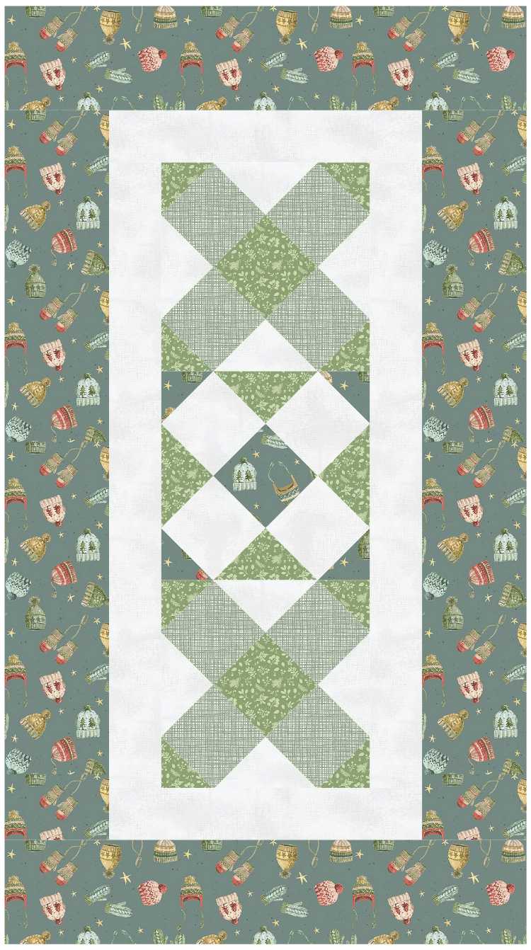 BL251 Riding thru the forest Quilt fabric KIT SMALL