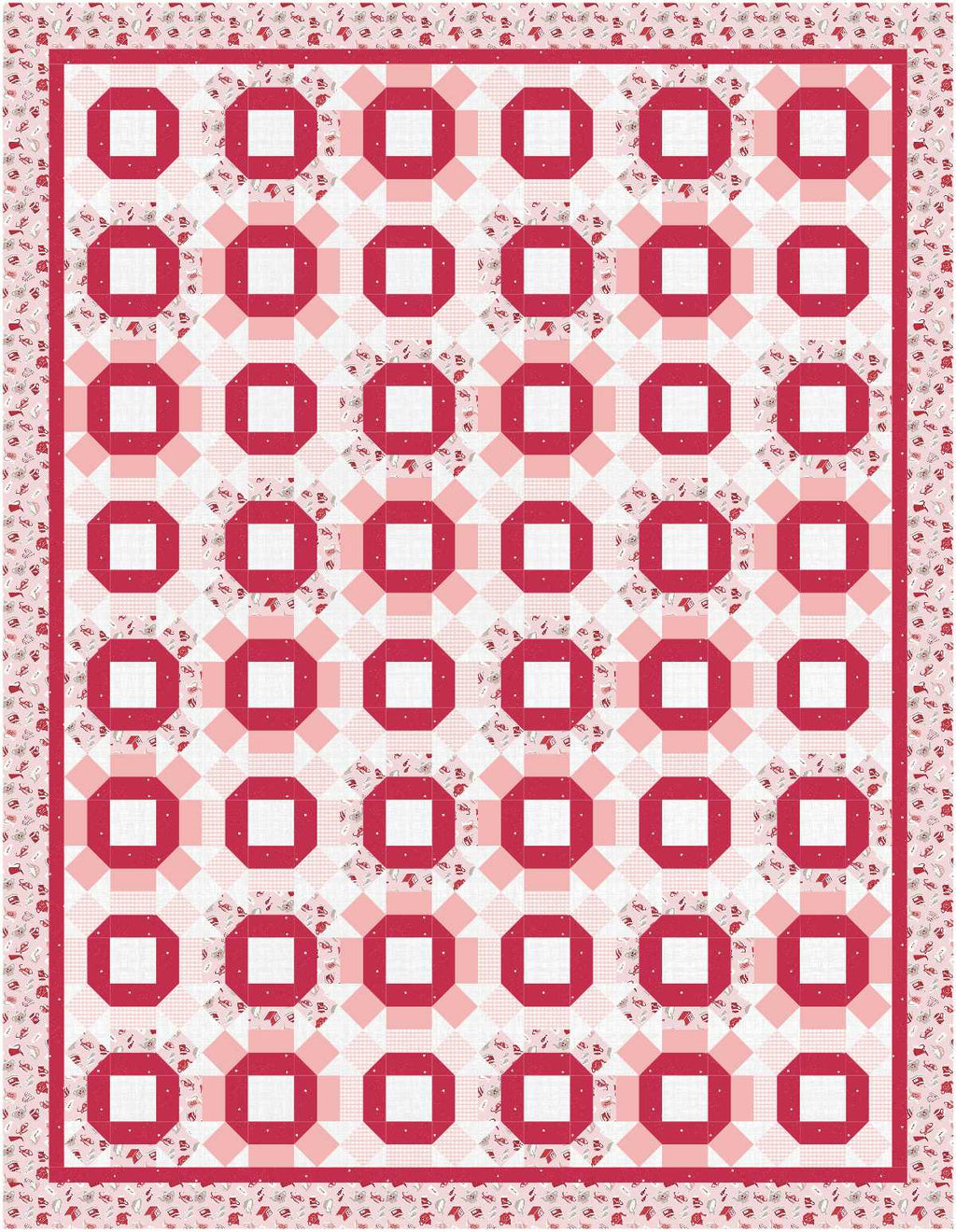 BL158 Rolling Boulders Quilt Kit LARGE