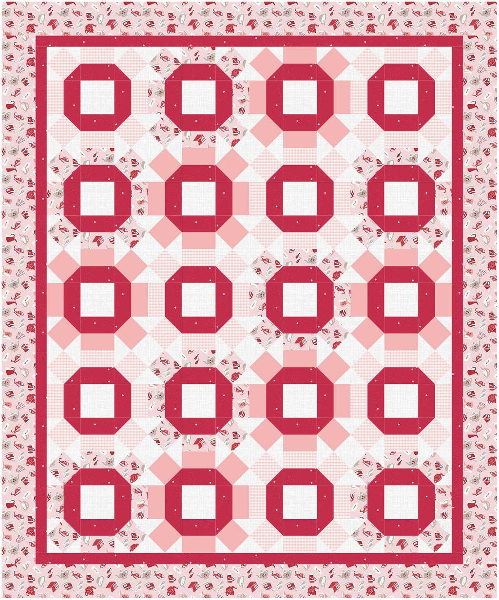 BL158 Rolling Boulders Quilt Kit MEDIUM
