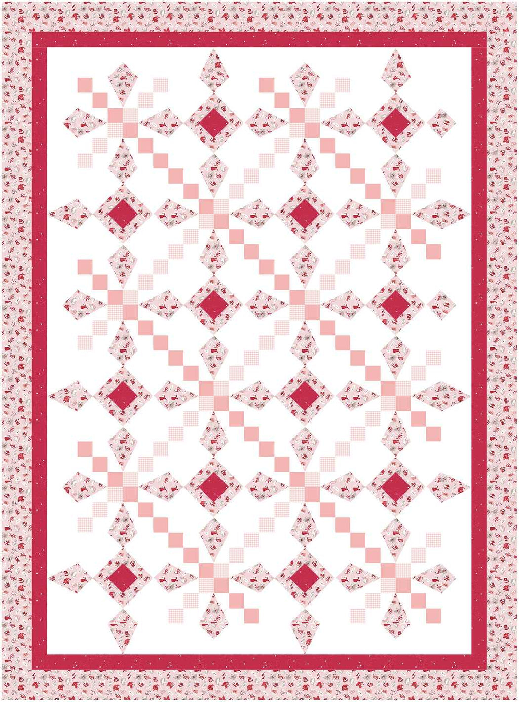 BL227 Royalty Quilt fabric KIT LARGE
