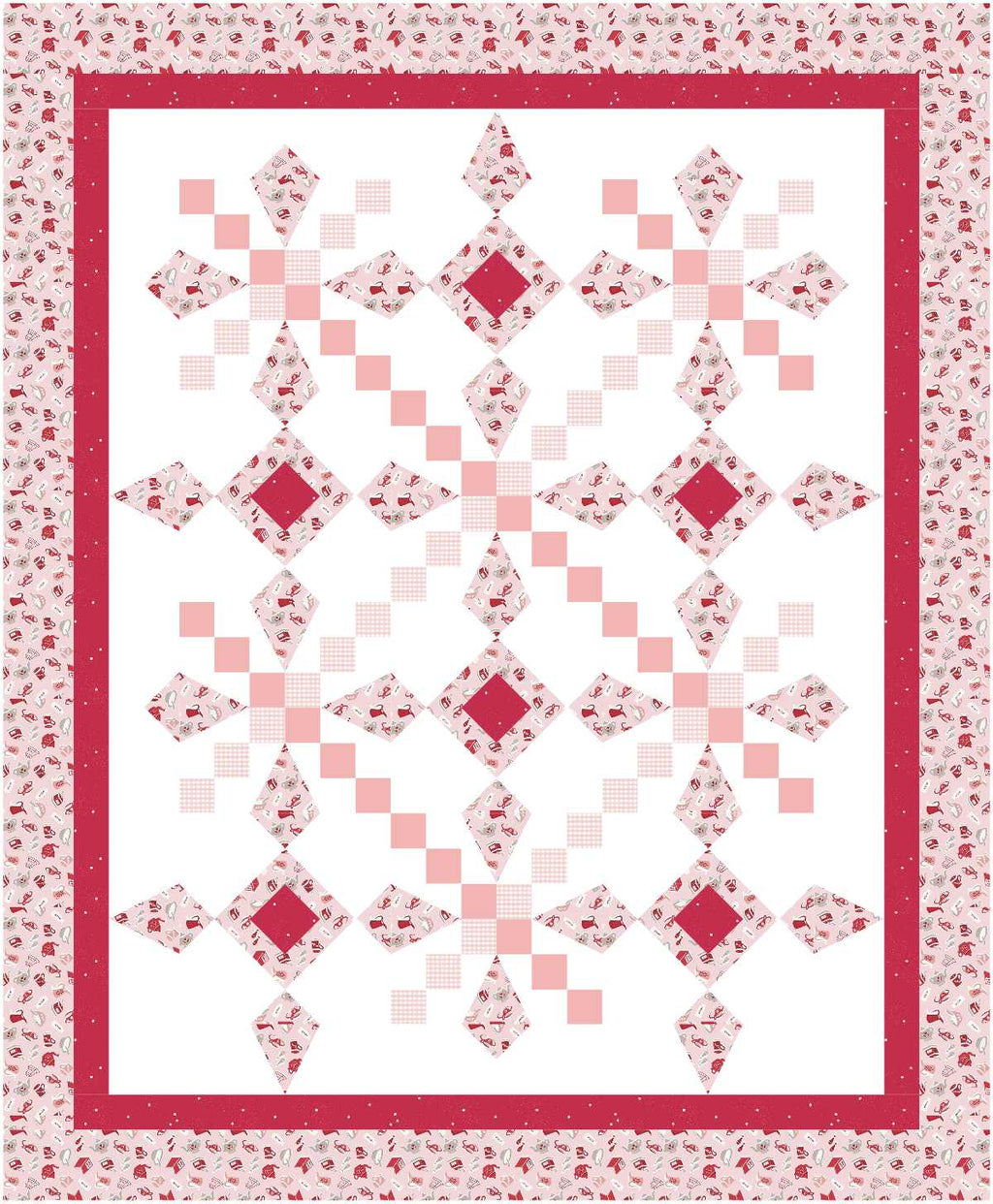 BL227 Royalty Quilt fabric KIT MEDIUM