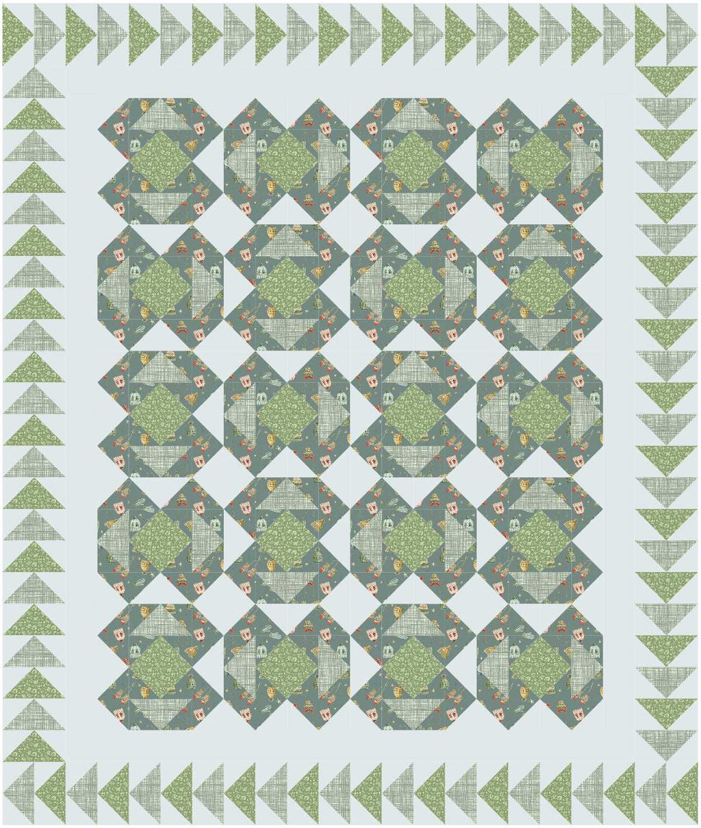 BL195 Scarabs Quilt Kit