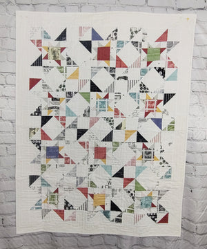 Starlight Sewing Antique Modern lap quilt