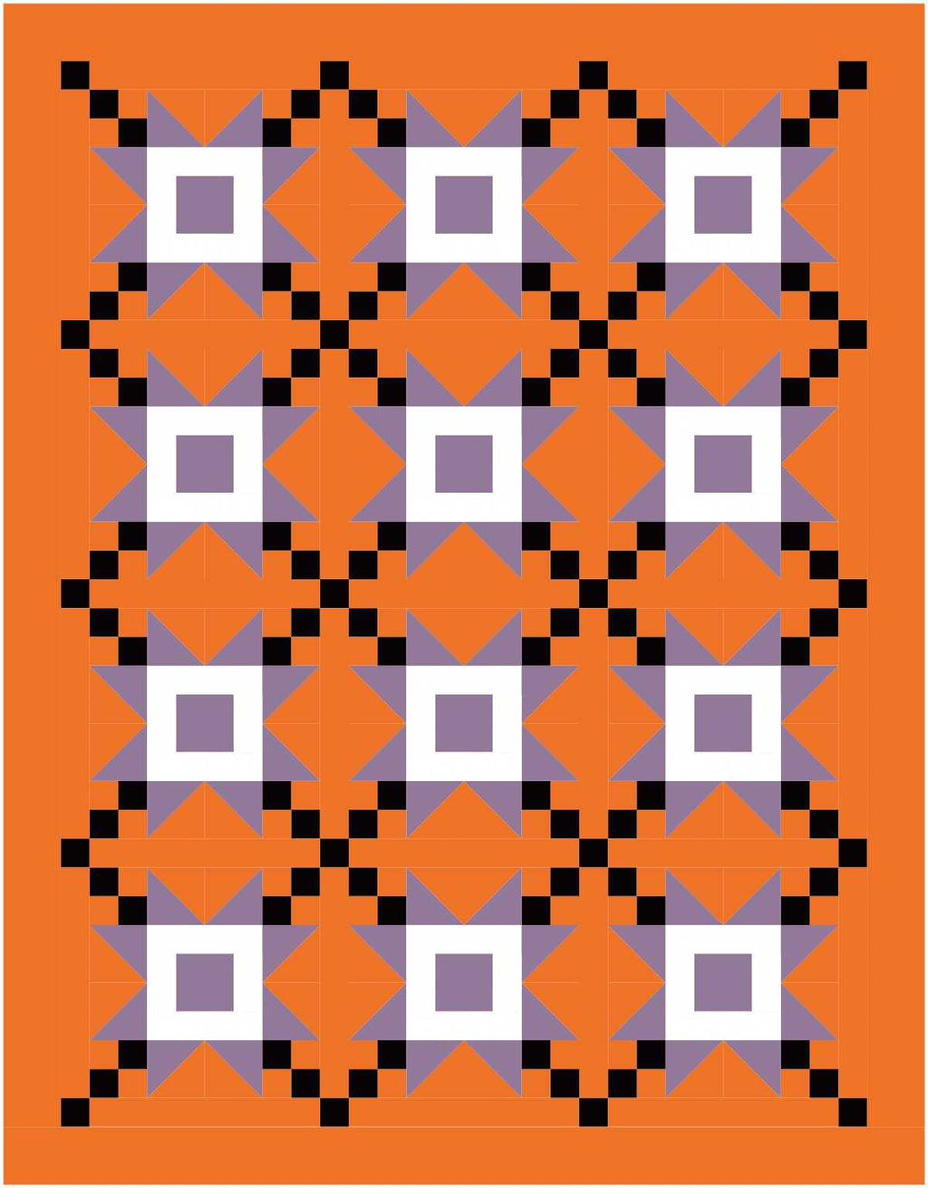 BL197 Sunflower Bees Quilt Kit MEDIUM