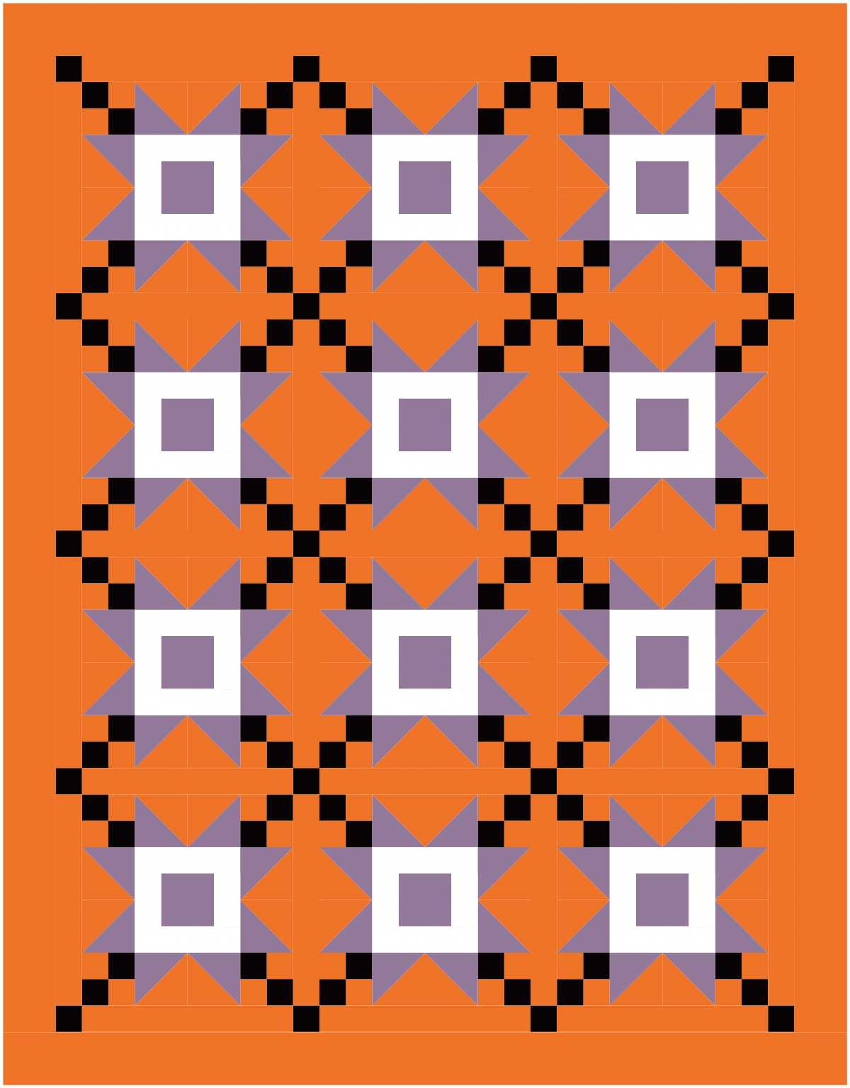 BL197 Sunflower Bees Quilt Kit MEDIUM